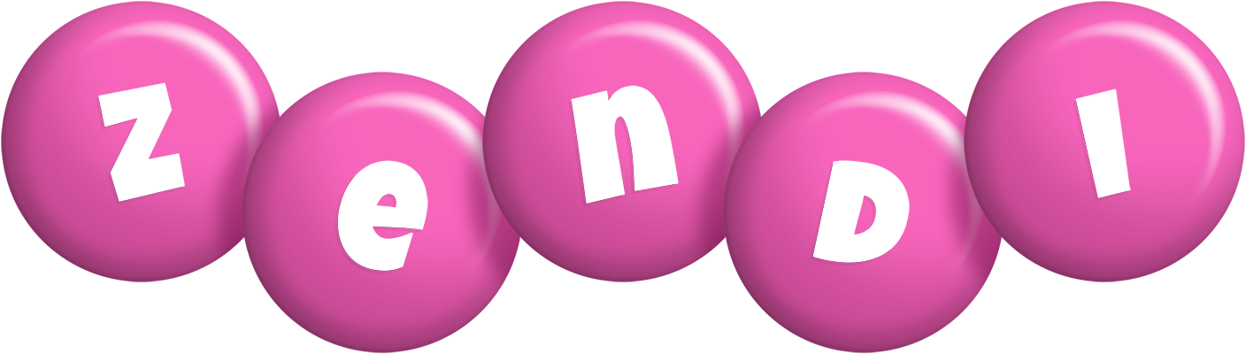Zendi candy-pink logo