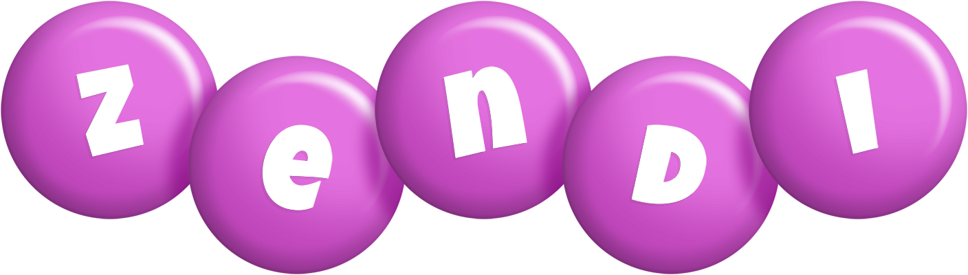 Zendi candy-purple logo