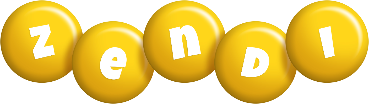 Zendi candy-yellow logo