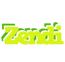 Zendi citrus logo