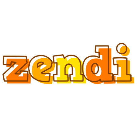 Zendi desert logo