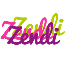 Zendi flowers logo