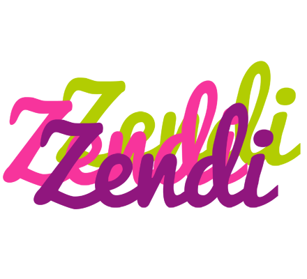 Zendi flowers logo