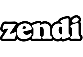 Zendi panda logo