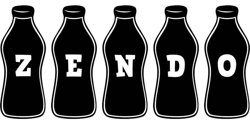 Zendo bottle logo