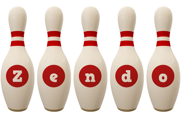 Zendo bowling-pin logo