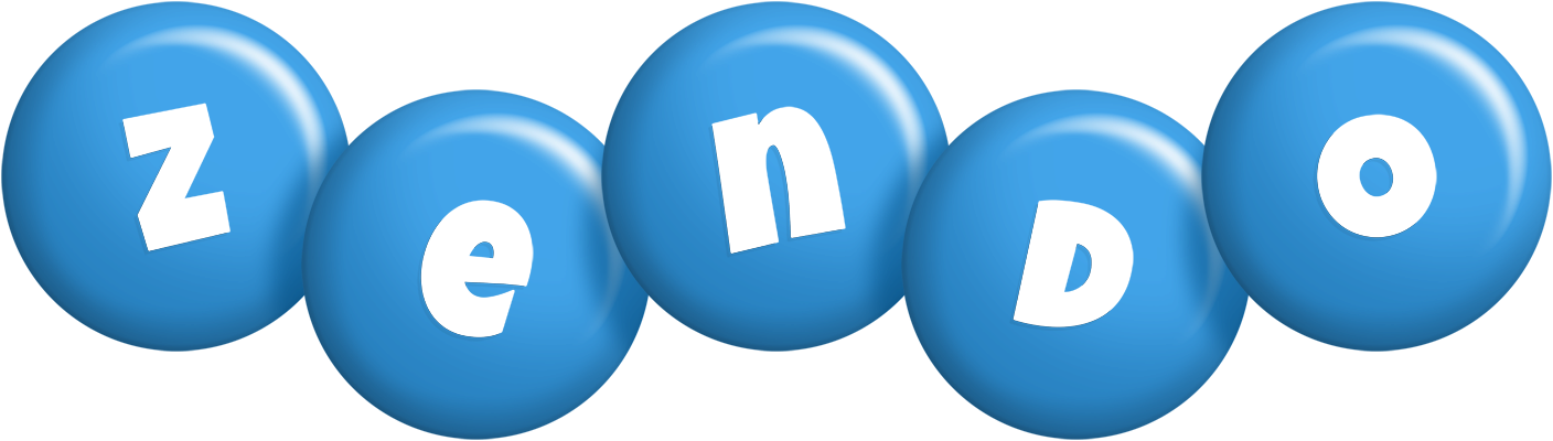 Zendo candy-blue logo