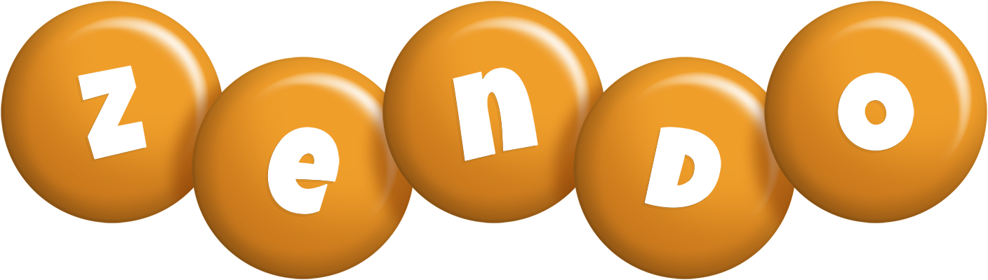 Zendo candy-orange logo