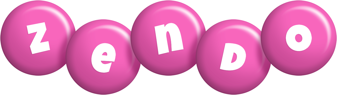 Zendo candy-pink logo
