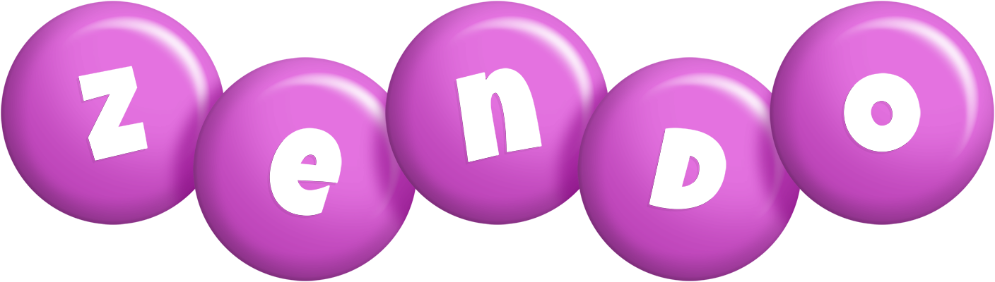 Zendo candy-purple logo