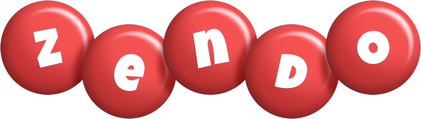 Zendo candy-red logo