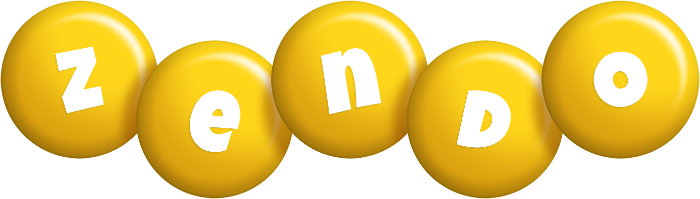 Zendo candy-yellow logo