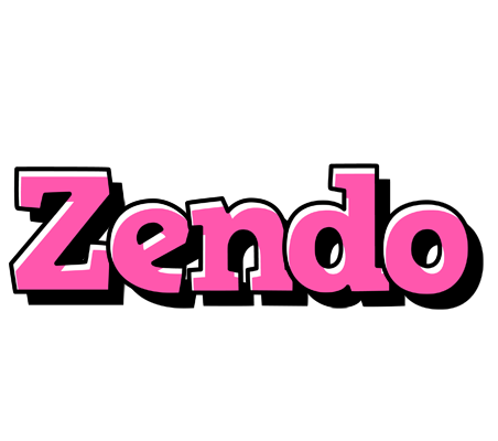 Zendo girlish logo