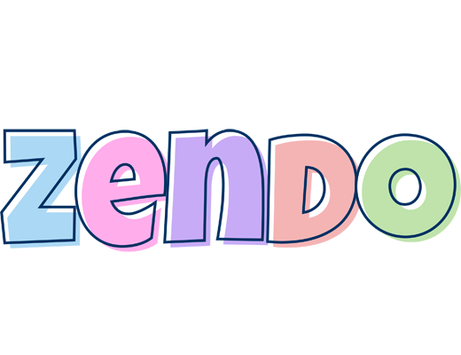 Zendo pastel logo