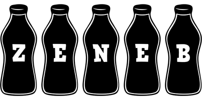 Zeneb bottle logo