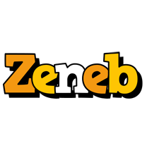 Zeneb cartoon logo