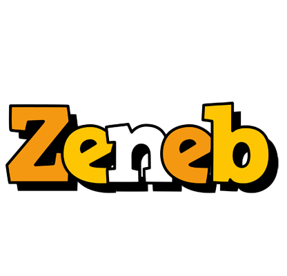 Zeneb cartoon logo