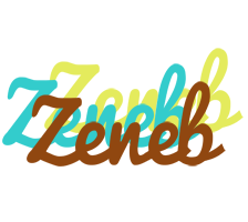 Zeneb cupcake logo