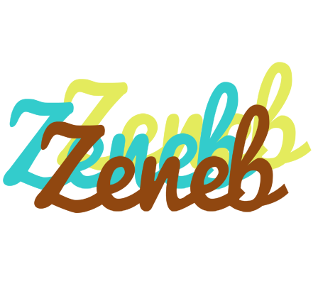 Zeneb cupcake logo