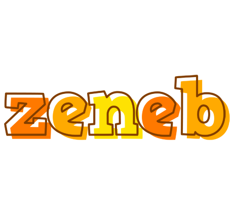 Zeneb desert logo