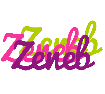 Zeneb flowers logo