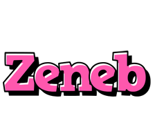 Zeneb girlish logo