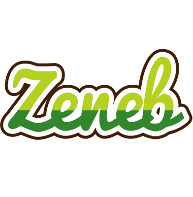 Zeneb golfing logo