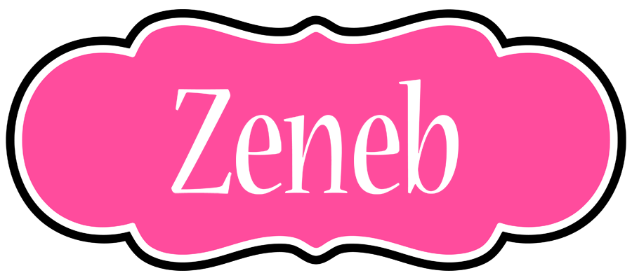 Zeneb invitation logo