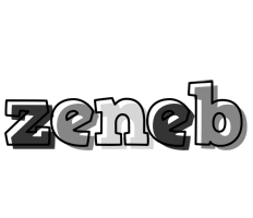 Zeneb night logo