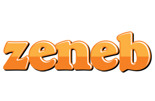 Zeneb orange logo