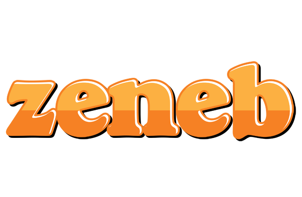 Zeneb orange logo
