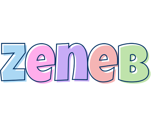 Zeneb pastel logo