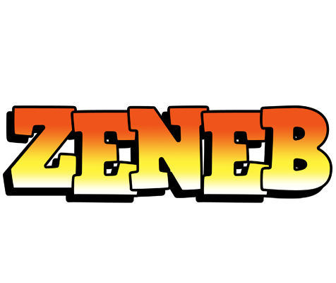 Zeneb sunset logo