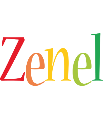 Zenel birthday logo