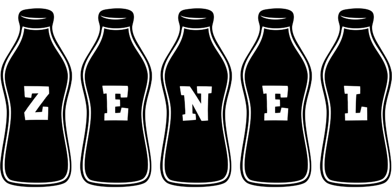 Zenel bottle logo