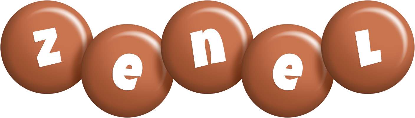 Zenel candy-brown logo