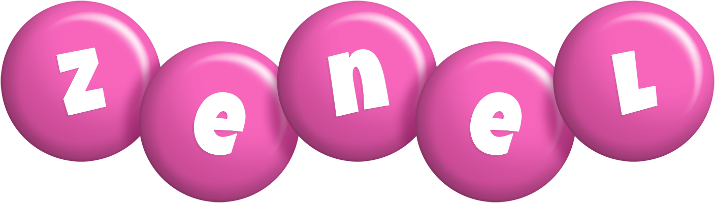 Zenel candy-pink logo