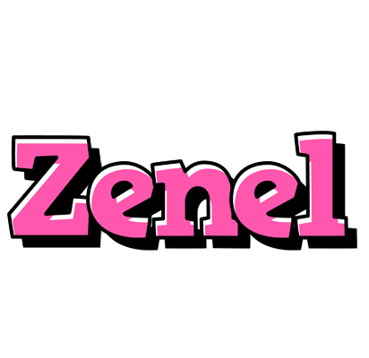 Zenel girlish logo