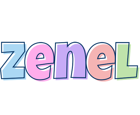Zenel pastel logo