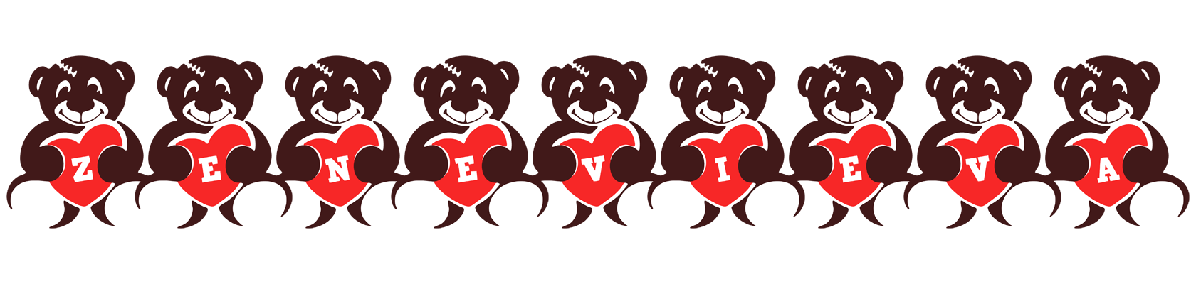 Zenevieva bear logo