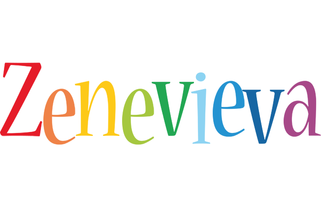 Zenevieva birthday logo