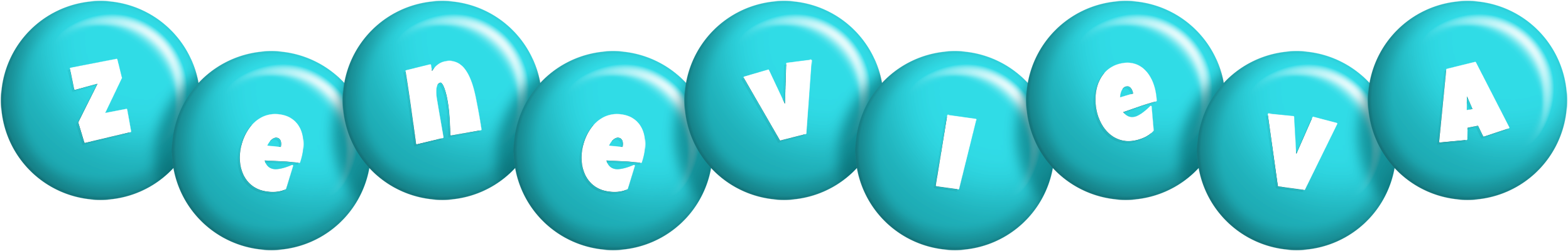 Zenevieva candy-azur logo