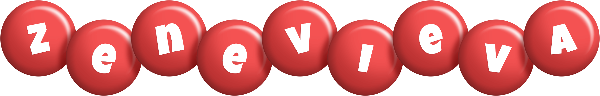 Zenevieva candy-red logo