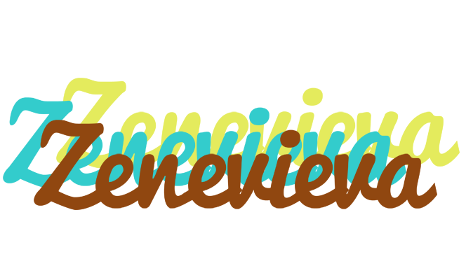 Zenevieva cupcake logo