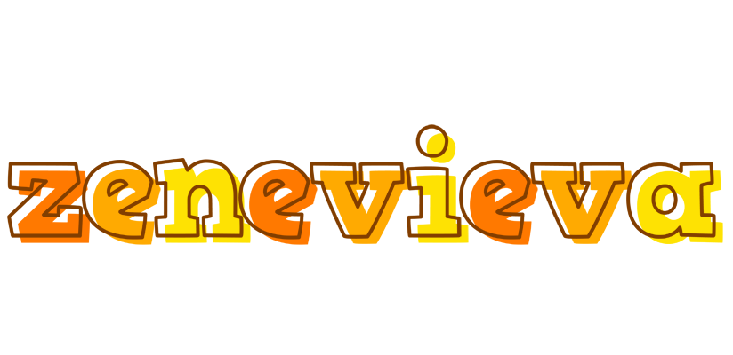 Zenevieva desert logo