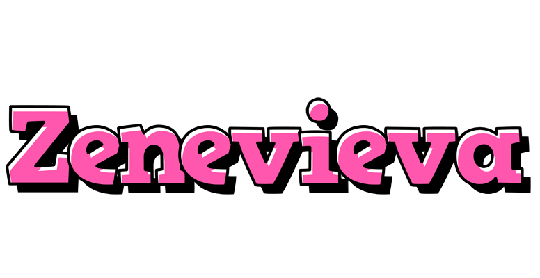 Zenevieva girlish logo
