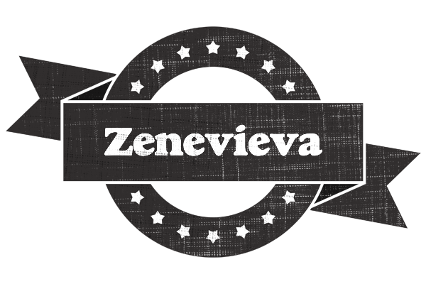 Zenevieva grunge logo