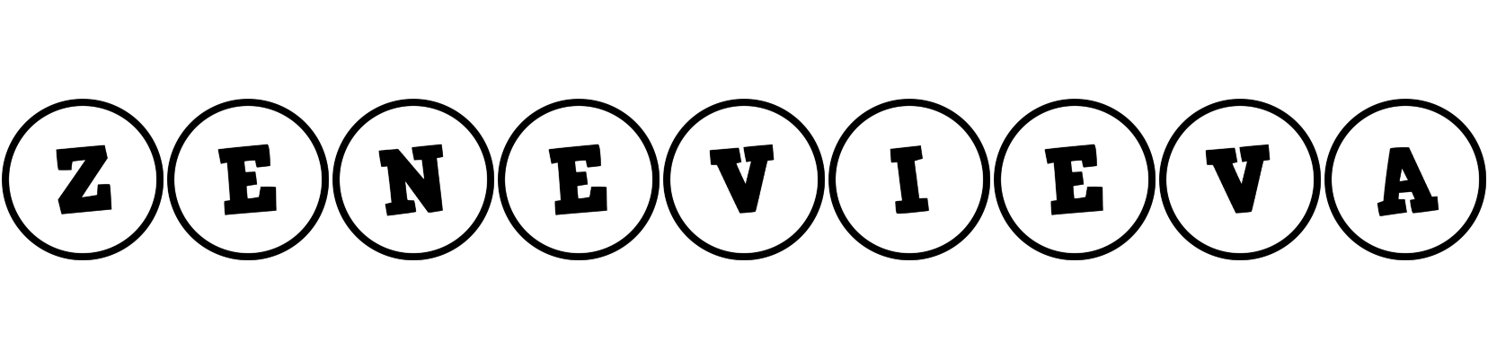 Zenevieva handy logo