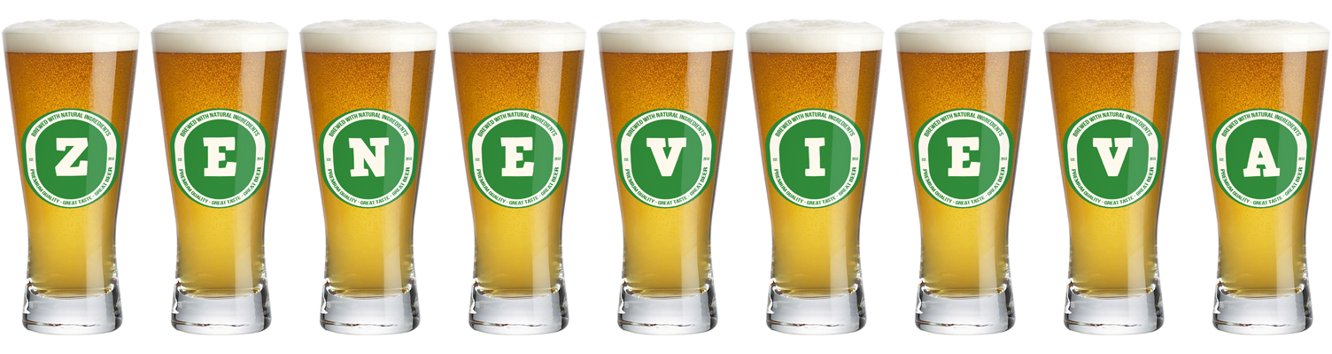 Zenevieva lager logo