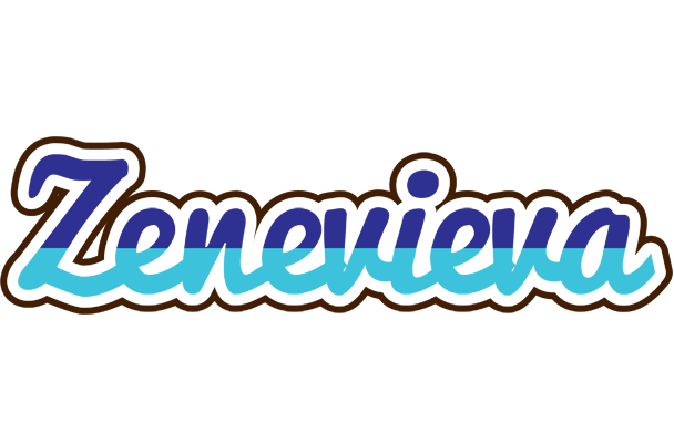Zenevieva raining logo